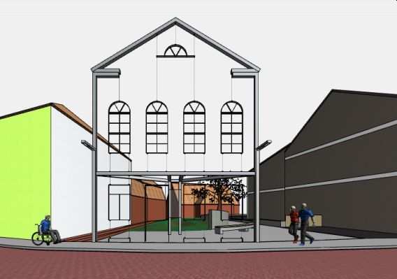 Das Fassadenprojekt in der Planung